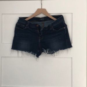 J Brand Tribute cut off denim shorts